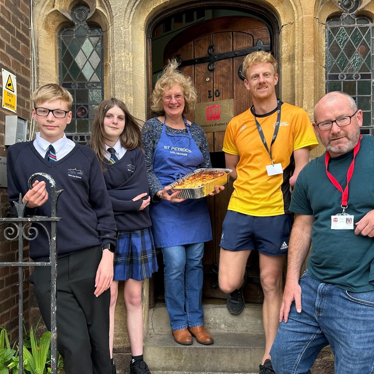 West Exe School - West Exe students volunteer with St Petrocks cooking ...